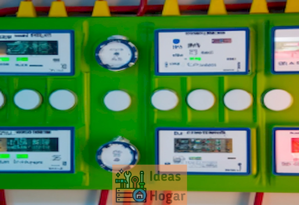 Imagen ilustrativa de un panel eléctrico de 200 amperios actualizado en 2024.