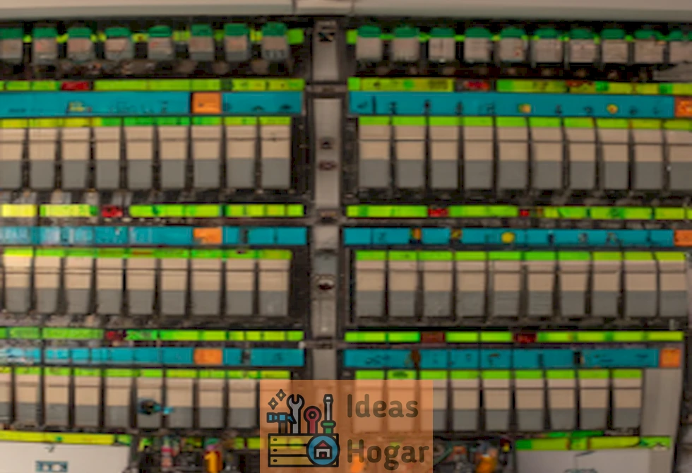 Imagen representativa de un panel eléctrico de 200 amperios en proceso de actualización en el año 2024.