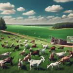 Alquiler de cabras para cuidado ecológico del césped