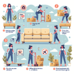¡Aprende a mover un sofá solo en 7 pasos y evita lesiones!