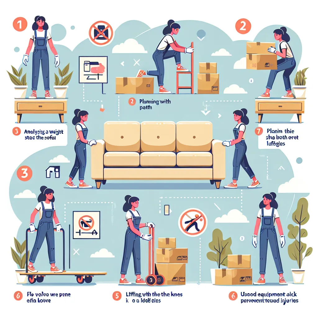 ¡Aprende a mover un sofá solo en 7 pasos y evita lesiones!