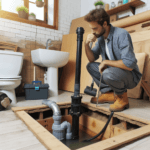 Cambiar la bomba de expulsión para renovar el baño del sótano