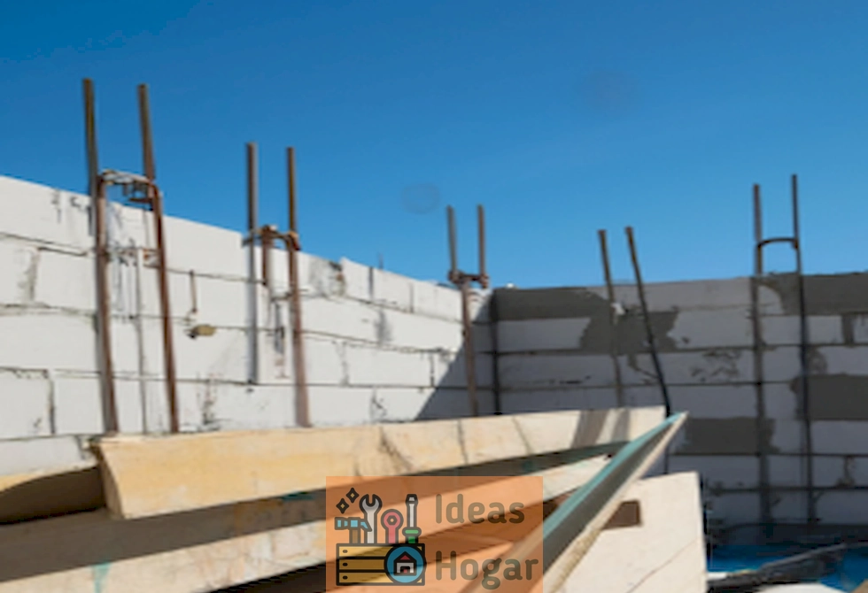 Construcción de una casa con materiales de alta calidad para garantizar resistencia y durabilidad.