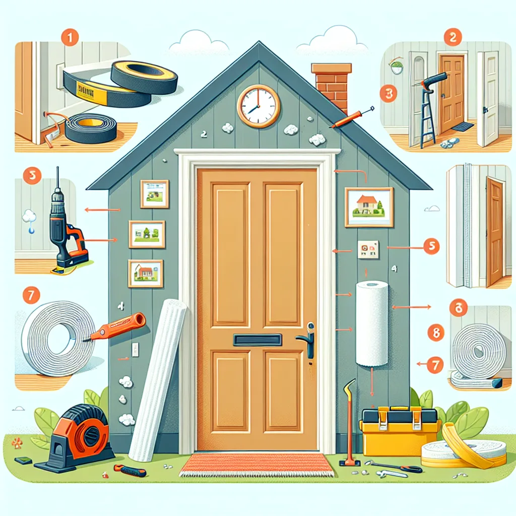 Cómo aislar una puerta para ahorrar energía en casa