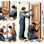 Cómo ajustar una puerta utilizando cuñas de manera efectiva