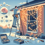Cómo Colocar Luces de Cuerda en el Revestimiento Exterior