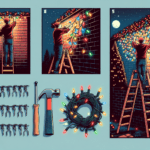 Cómo Colocar Luces de Navidad en Pared de Ladrillo