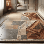 Cómo combinar suelo de baldosas con madera de forma elegante