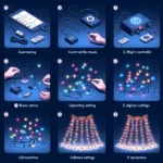Cómo controlar luces de Navidad con música en 9 pasos
