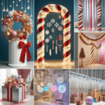 Cómo decorar columnas para Navidad de forma creativa