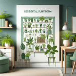Cómo diseñar un plant room en casa con 12 plantas
