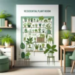 Cómo diseñar un plant room en casa con 12 plantas