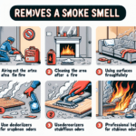 Cómo eliminar el olor a humo después de un incendio
