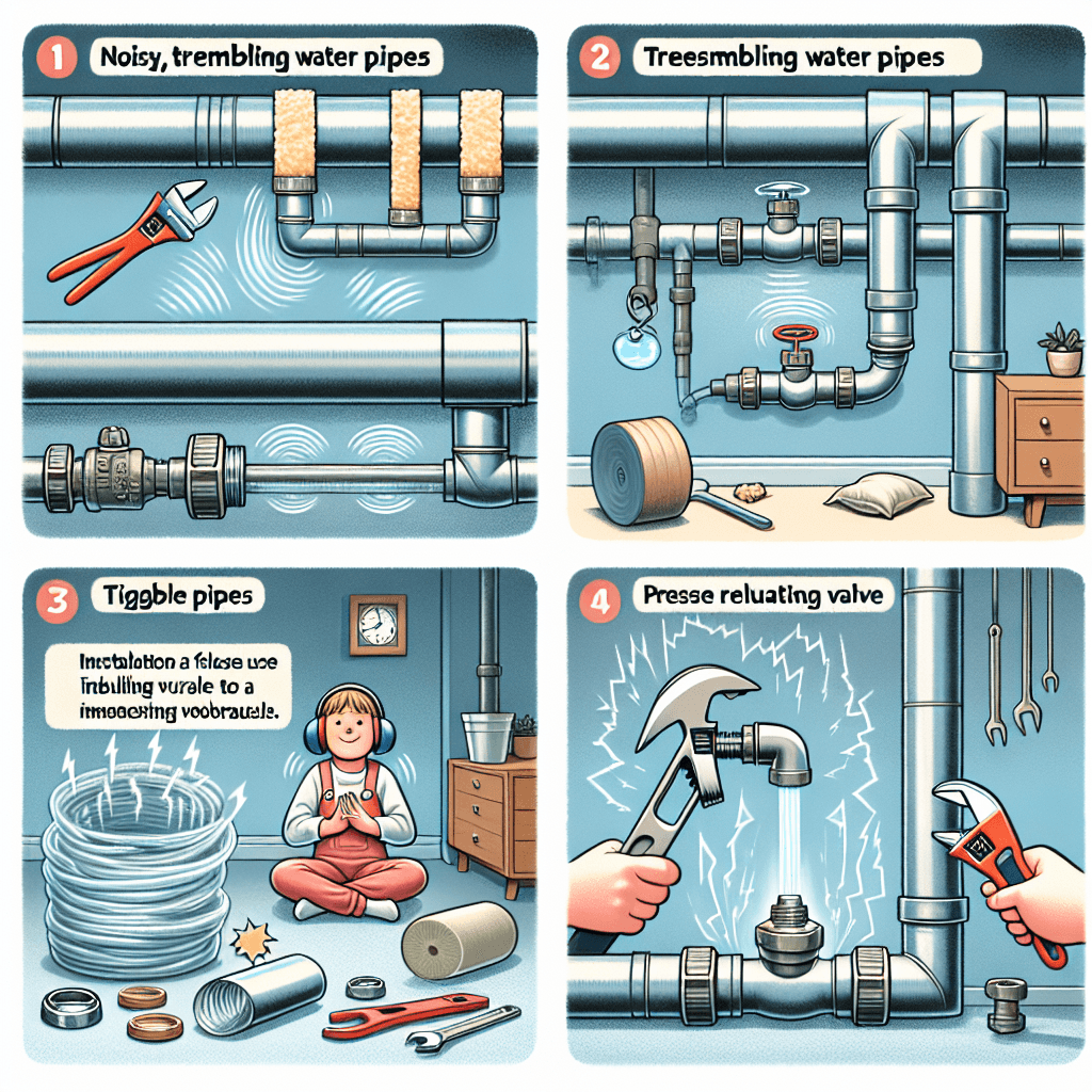 Cómo eliminar el ruido de las tuberías de agua temblorosas