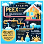 Cómo evitar que las tuberías PEX se congelen en invierno