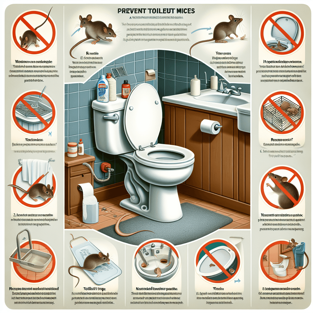 Cómo evitar que los ratones suban por los inodoros