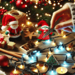 Cómo hacer parpadear luces de Navidad para un ambiente festivo