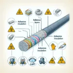 Cómo identificar peligros de amianto en aislamiento de cables