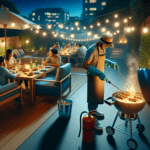 Cómo iluminar una barbacoa al aire libre de forma segura