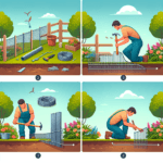 Cómo instalar bordes metálicos en jardines de forma segura