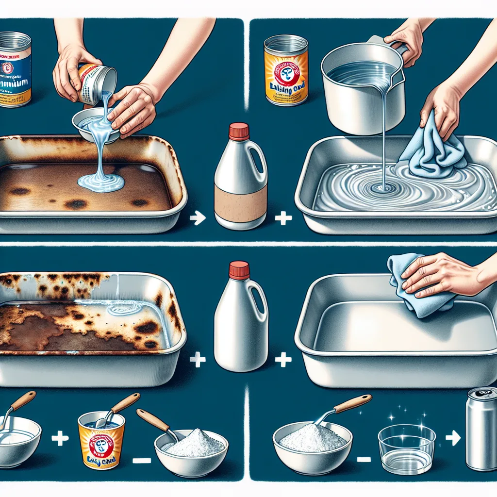 Cómo limpiar aluminio revestido con limpiadores caseros