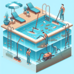 Cómo limpiar eficazmente el fondo de una piscina elevada