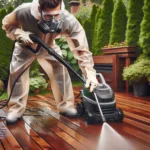 Cómo limpiar un deck con una hidrolavadora de manera segura