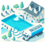 Cómo llenar una piscina con entrega de agua en camión