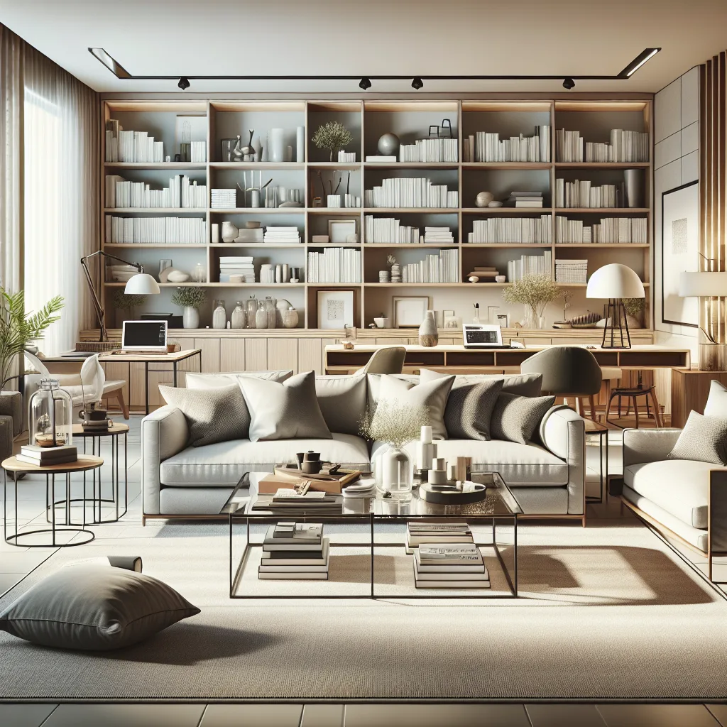 Cómo mantener el salón impecable y ordenado