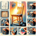 Cómo pintar muebles de madera con acrílico