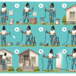 Cómo pintar tu casa por fuera con spray en 10 pasos