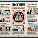 Cómo prevenir y eliminar polvo de sílice en casa