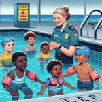 Cómo proteger a los niños pequeños en la piscina