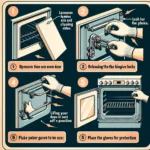 Cómo quitar una puerta de horno en 5 sencillos pasos