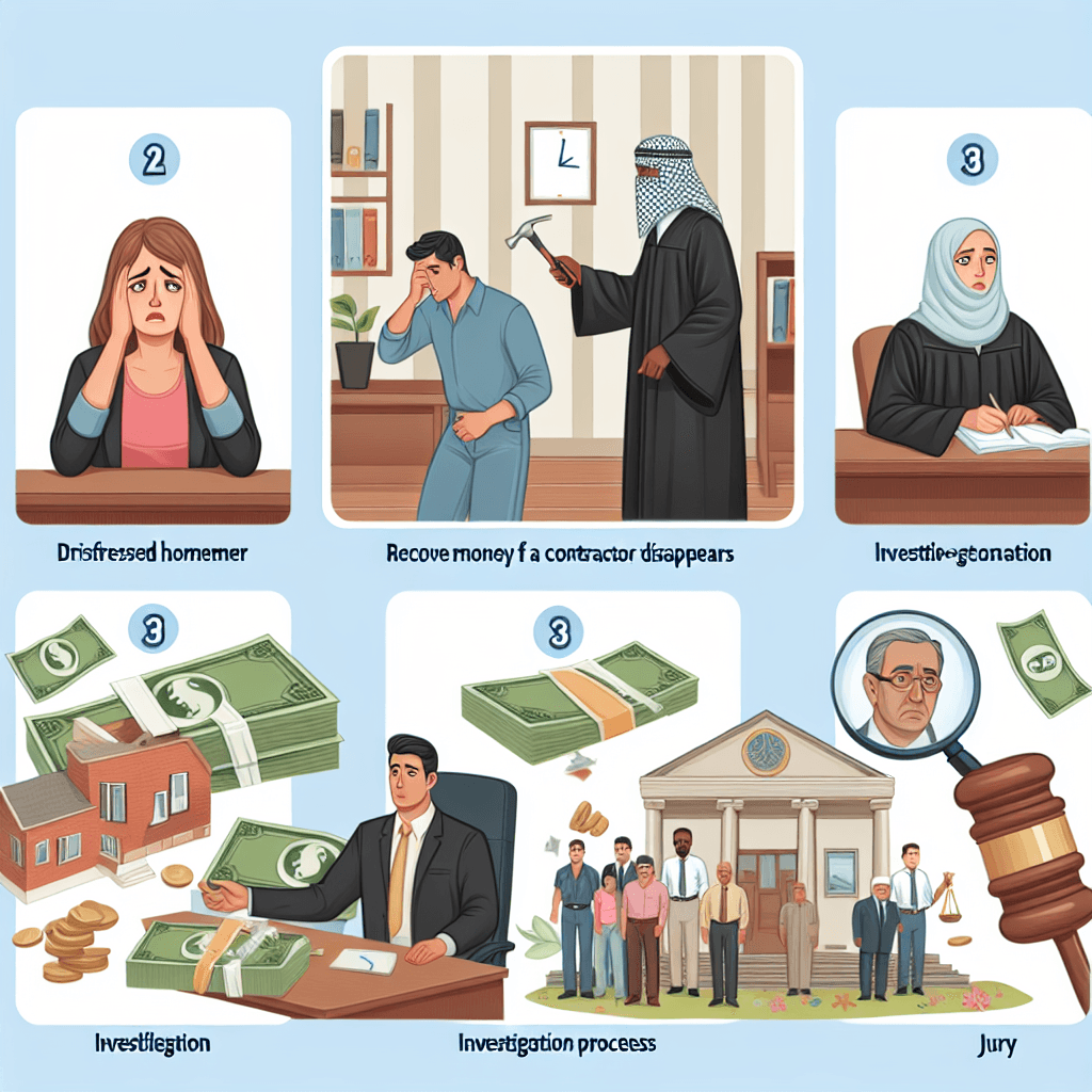 Cómo recuperar dinero si el contratista desaparece