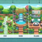 Cómo renovar un jardín con $50, $500 o $5,000