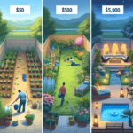 Cómo renovar un jardín con $50, $500 o $5,000