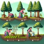 Cómo se puede cultivar césped bajo la sombra de pinos