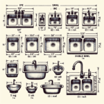 Cuál dimensión de fregadero de cocina en pulgadas elegir