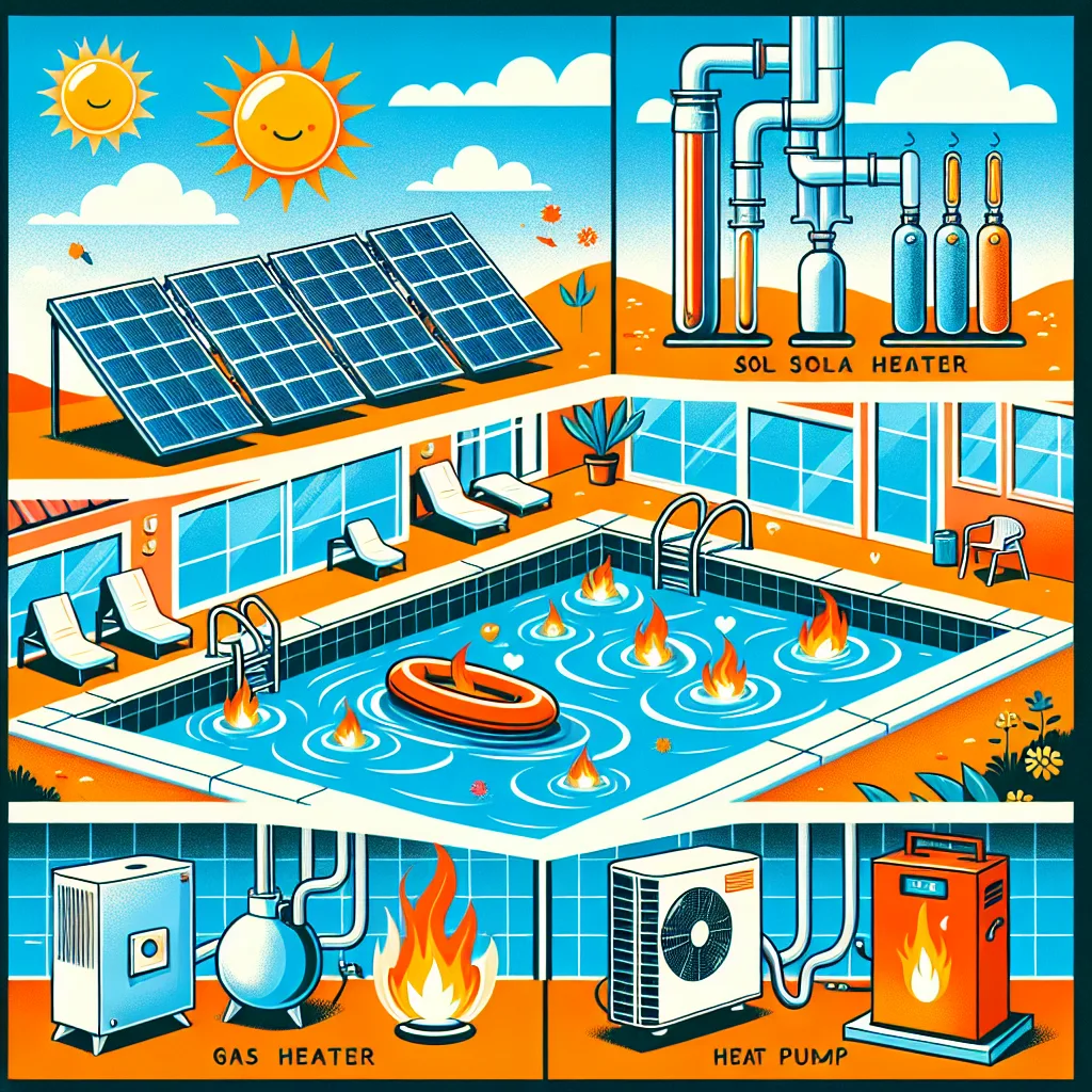 Cuáles son las formas más eficientes de calentar una piscina