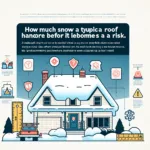 Cuánta nieve soporta un techo Consejos de protección del hogar