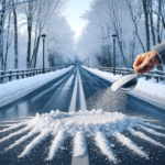 Cuánto tarda la sal en derretir hielo en un camino