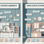Custom vs. Semi-Custom: Cuál elegir para gabinetes de cocina