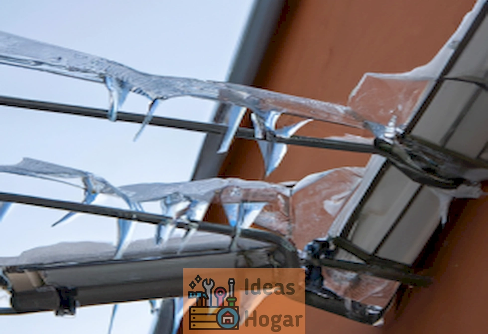 Prevención y seguridad para evitar hielo en el techo y derretir nieve de forma segura