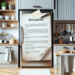 Es necesario solicitar permiso para hacer cambios en la cocina