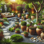 Ideas para renovar tu patio con jardines rocosos y macetas