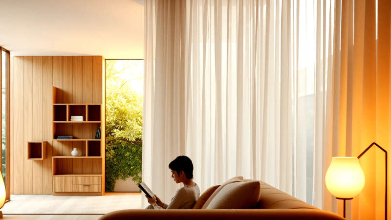 Paz y armonía en un espacio sereno