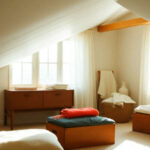 Serena y cálida habitación llena de luz