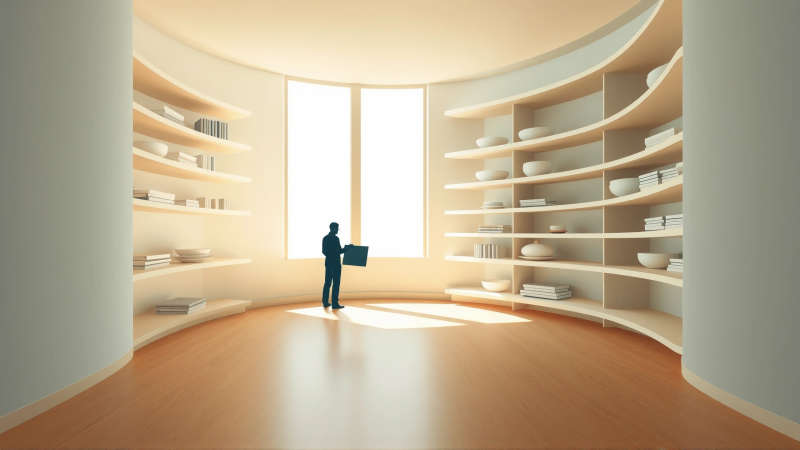 Espacio doméstico sereno