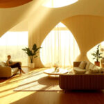 Muebles modernos: combinando materiales como metal y madera